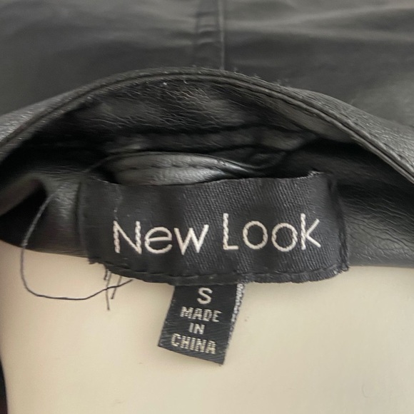 NEW LOOK LEATHER JACKET - Picture 4 of 4